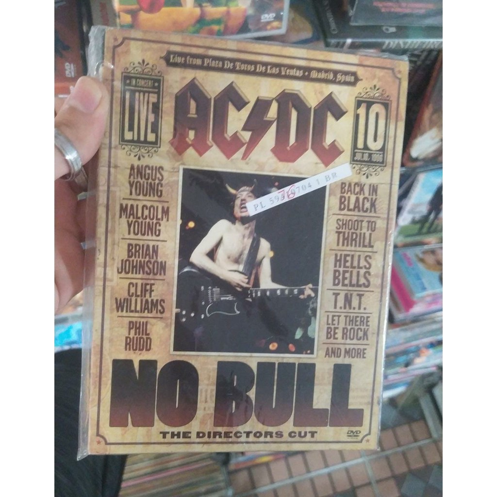 DVD AC DC No Bull Live From Plaza De Toros De Las Ventas MADRID