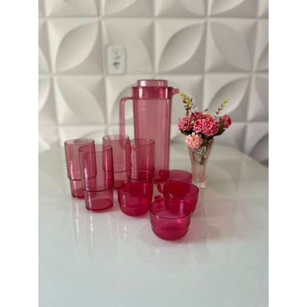 Conjunto Premier Policarbonato Tupperware Jarra Shopee Brasil