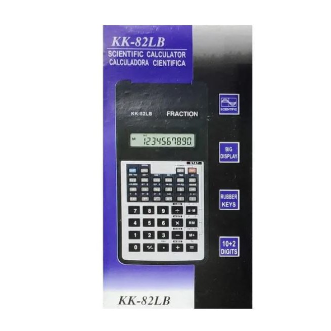 Calculadora Cientifica Kenko Kk 82lb Funções Capa Protetora Shopee Brasil