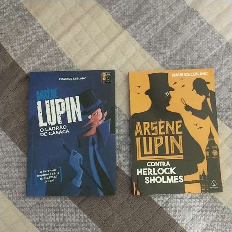 Combo Arsene Lupin O Ladr O De Casaca E Arsene Lupin Contra Herlock