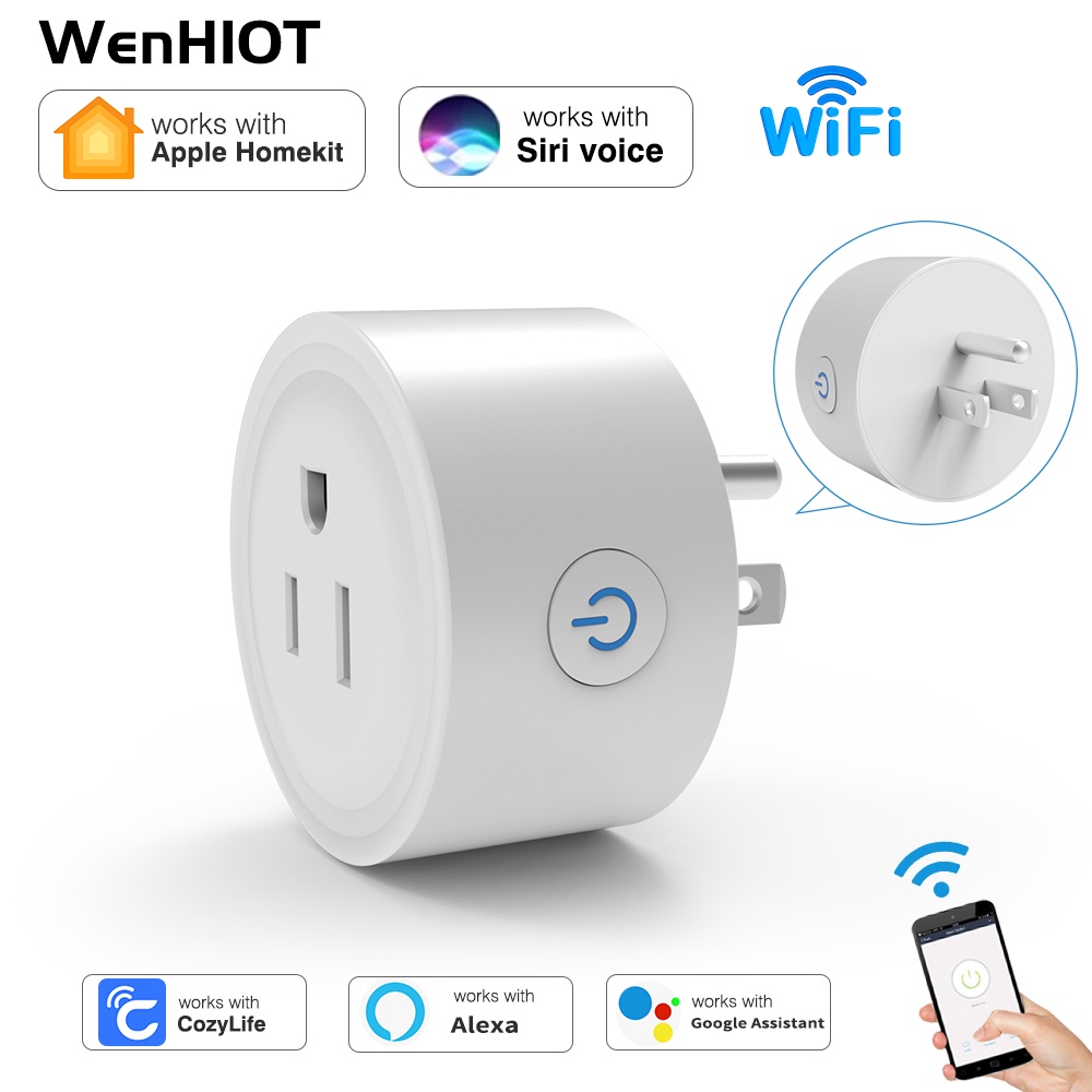 Tomada Wifi Smart Plug Homekit Eua Inteligente Wi Fi Mini Plugue