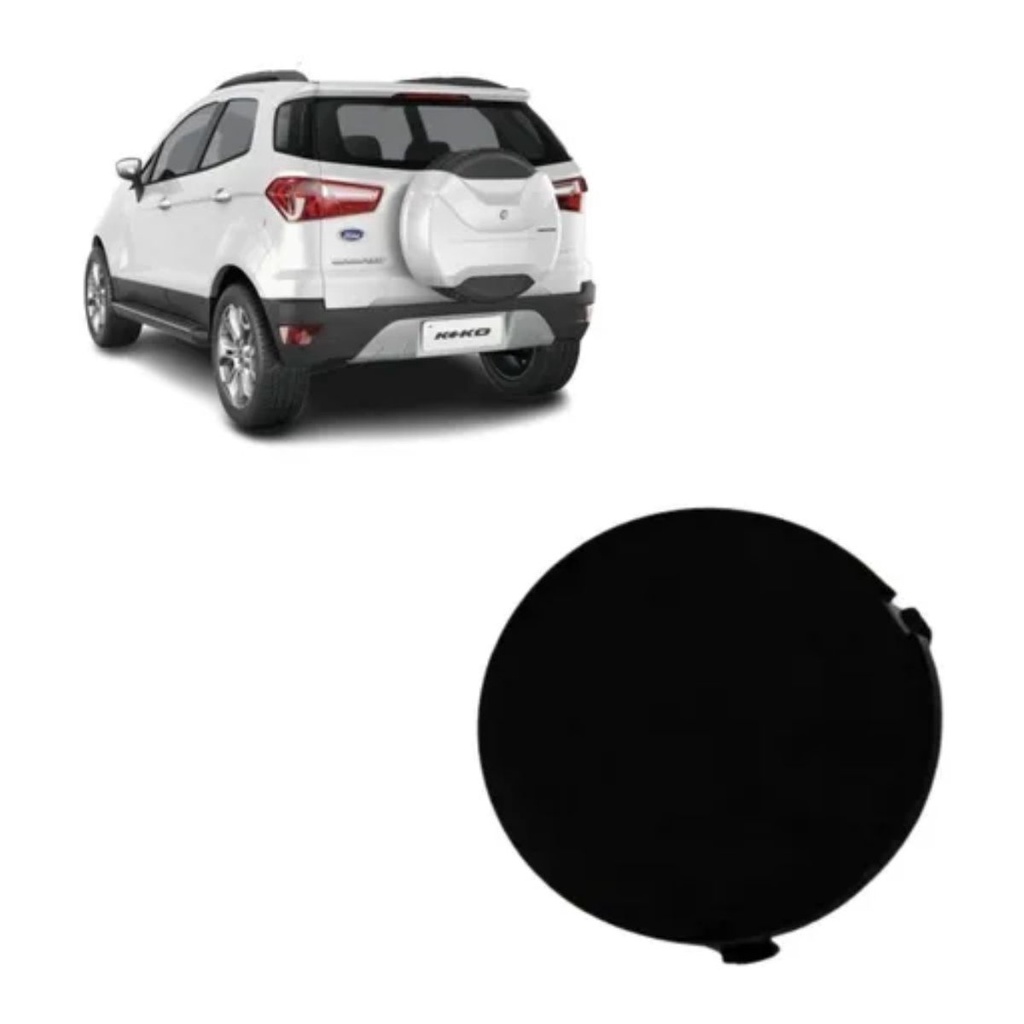 Tampa Reboque Parachoque Traseiro Ecosport 2013 A 2017 Shopee Brasil