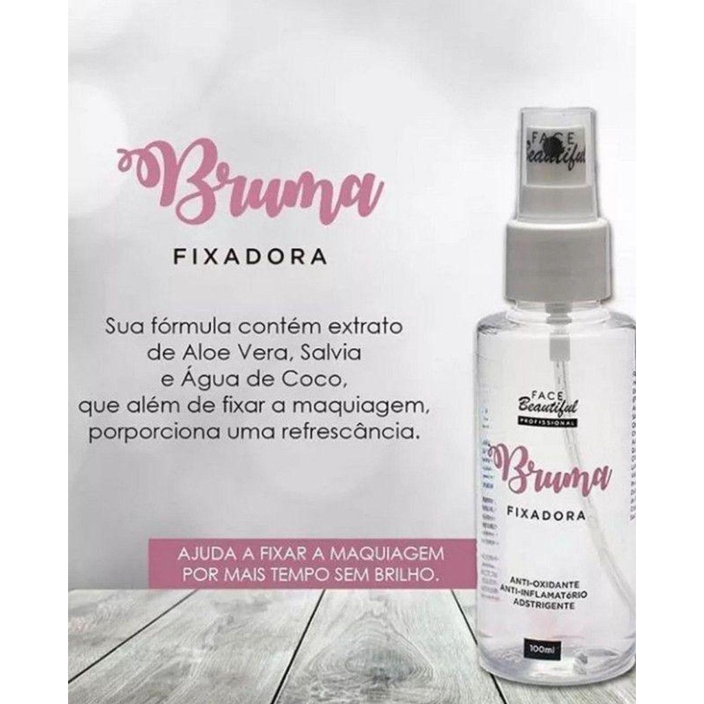 Bruma Fixadora Face Beautifull Shopee Brasil