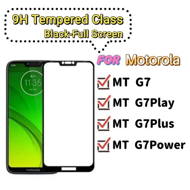 Película Vidro Temperado 3D 9D Motorola Moto G7 Power G7Play G7Power