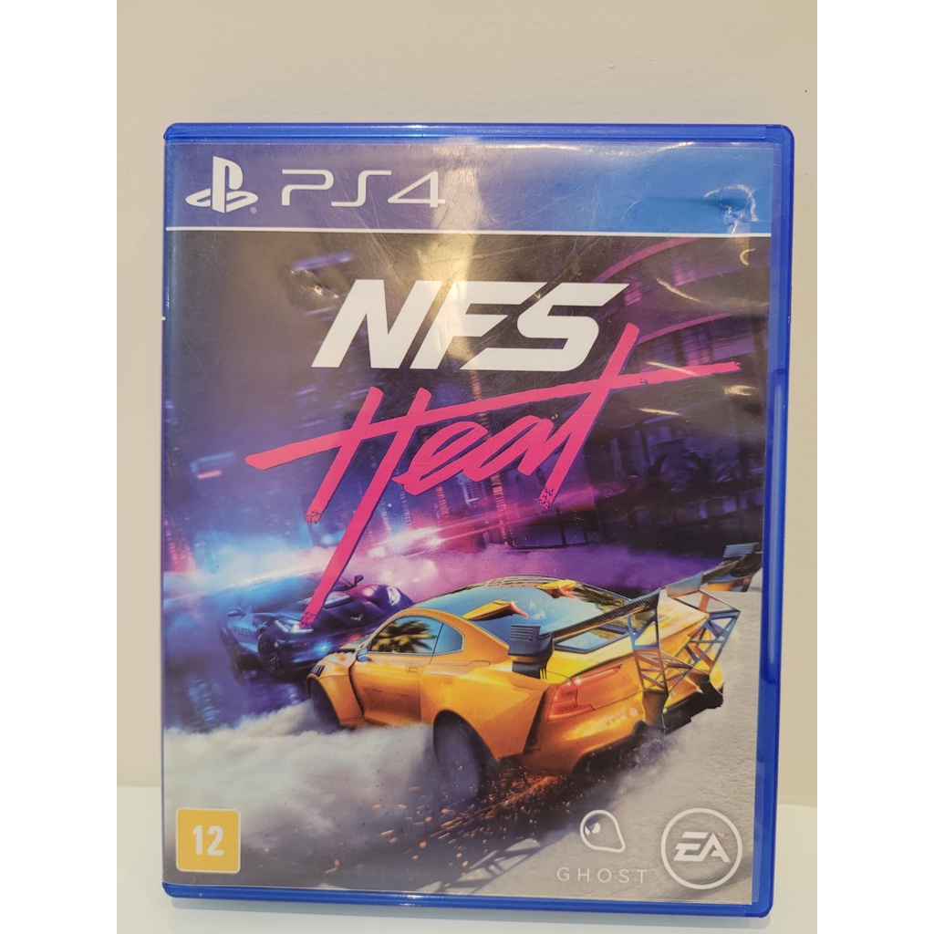 Need For Speed Heat Mídia Física PS4 Shopee Brasil