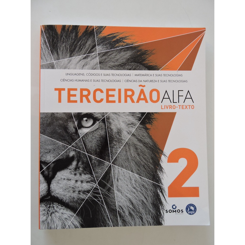 Terceir O Alfa Livro Texto Volume Anglo Shopee Brasil