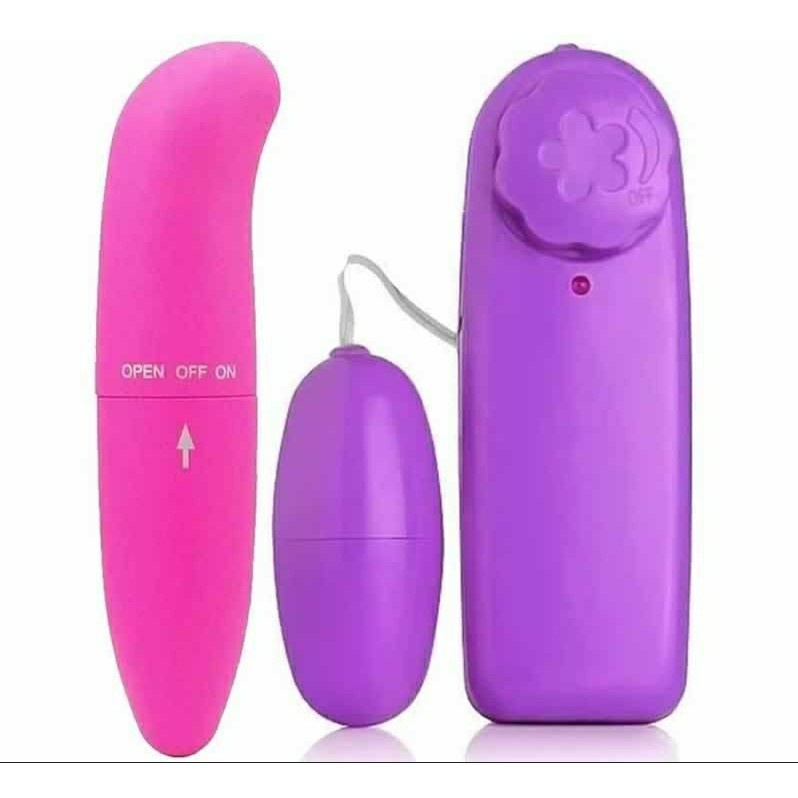 Kit Vibrador Ponto G E Bullet Sex Shop Masturbador Shopee Brasil