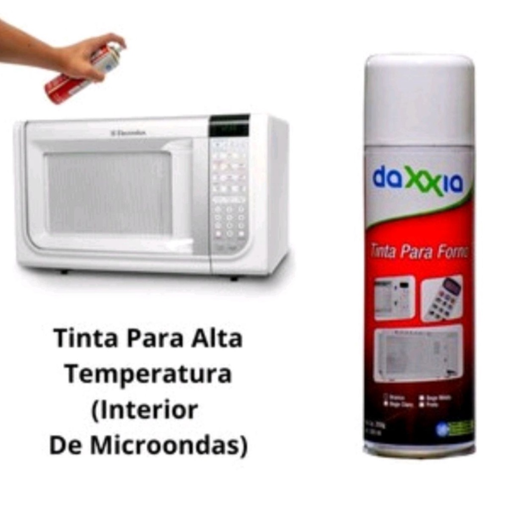 Tinta Interna E Externa Para Forno Microondas COR BRANCA Shopee