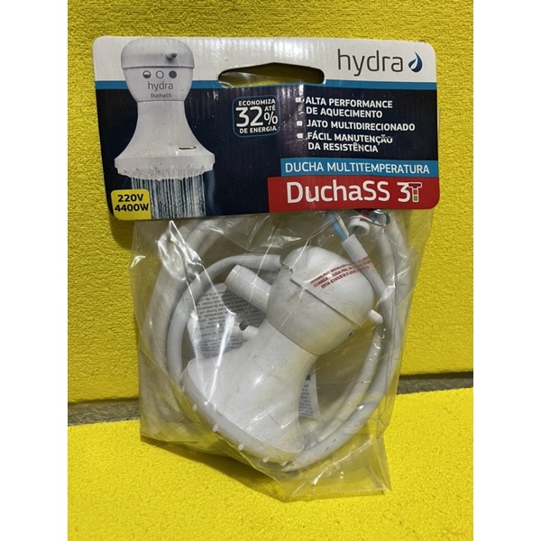 Chuveiro Hydra Corona Ss Temperaturas Shopee Brasil