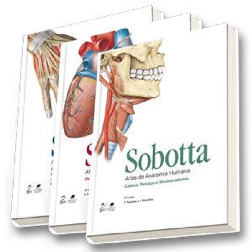 Sobotta Atlas De Anatomia Humana Volumes Livro Para Colorir