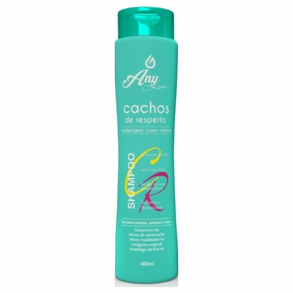 Shampoo Cachos De Respeito Any Liss Shopee Brasil