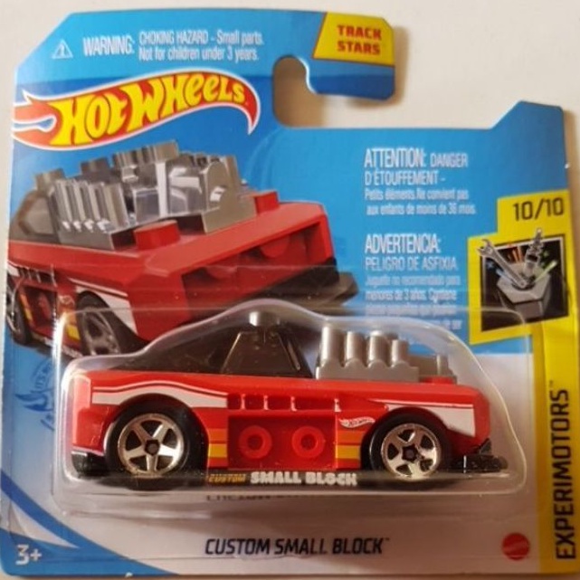 Carrinho Hot Wheels Track Stars Lego Custom Small Block