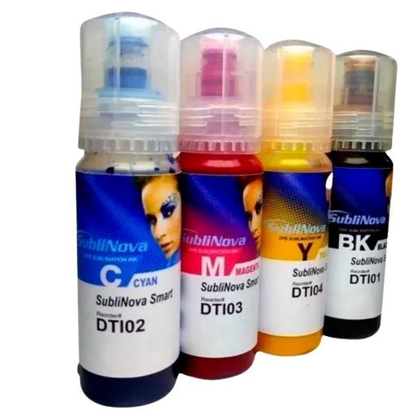 Kit De Tintas Inktec Sublinova Smart Ecofit Cores Ml Shopee