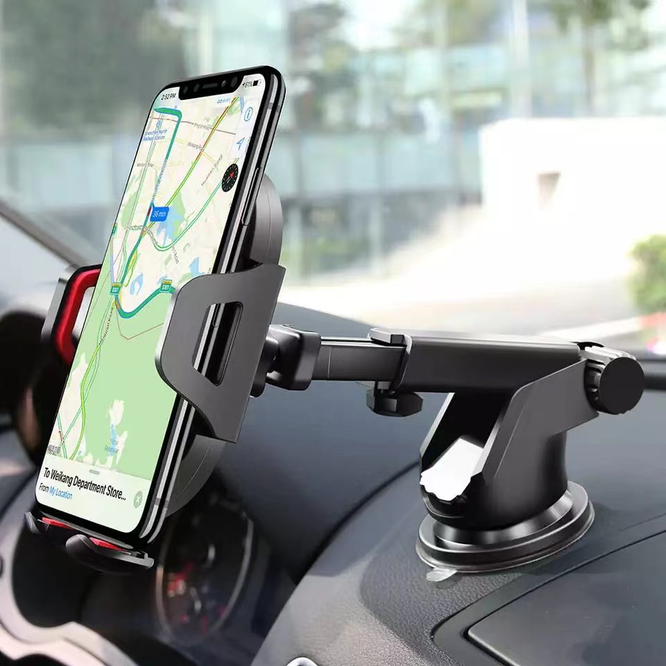 Suporte Celular GPS Veicular Universal Trava Automática MING Shopee