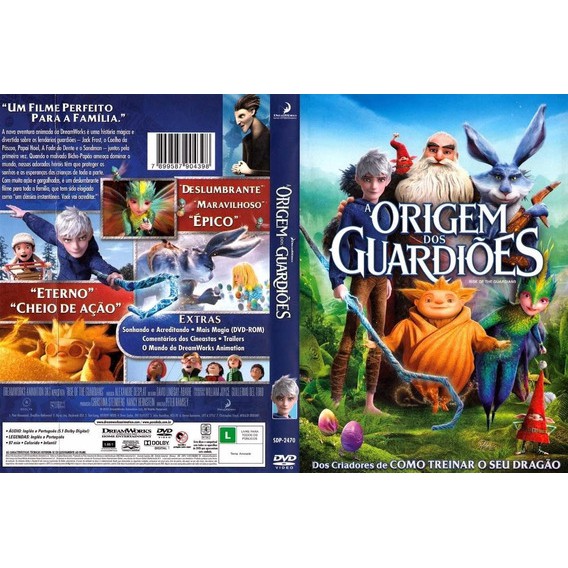 A Origem Dos Guardioes Dvd Novo Original Lacrado Novo Shopee Brasil