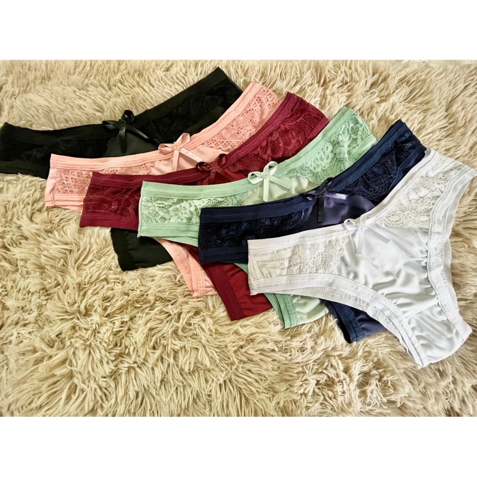 Promoção Kit Calcinhas Microfibra Renda Lateral Calcinha Lingerie