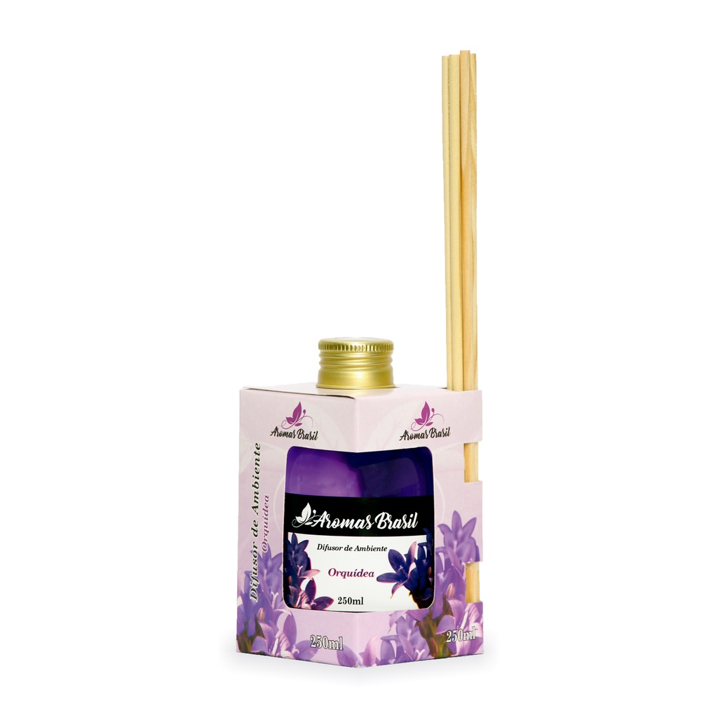 Difusor De Ambiente 250ml Aromatizador Orquídea Amazônia Aroma Shopee