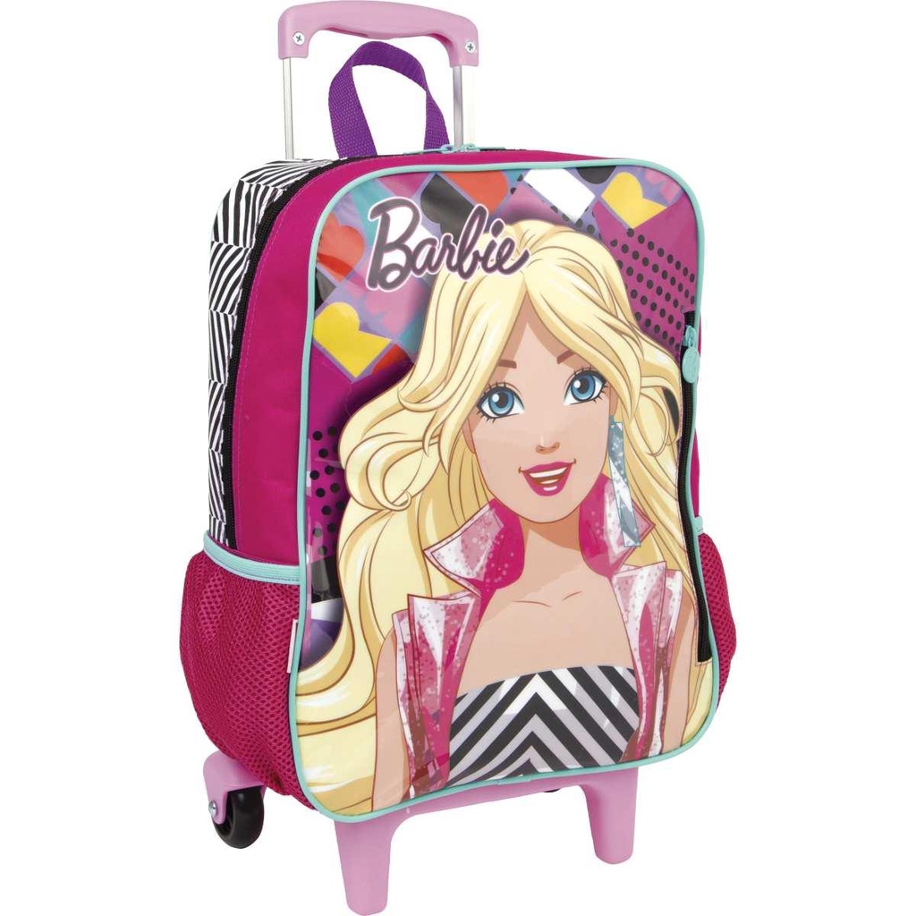 Mochila De Rodinhas Barbie Sestini Shopee Brasil