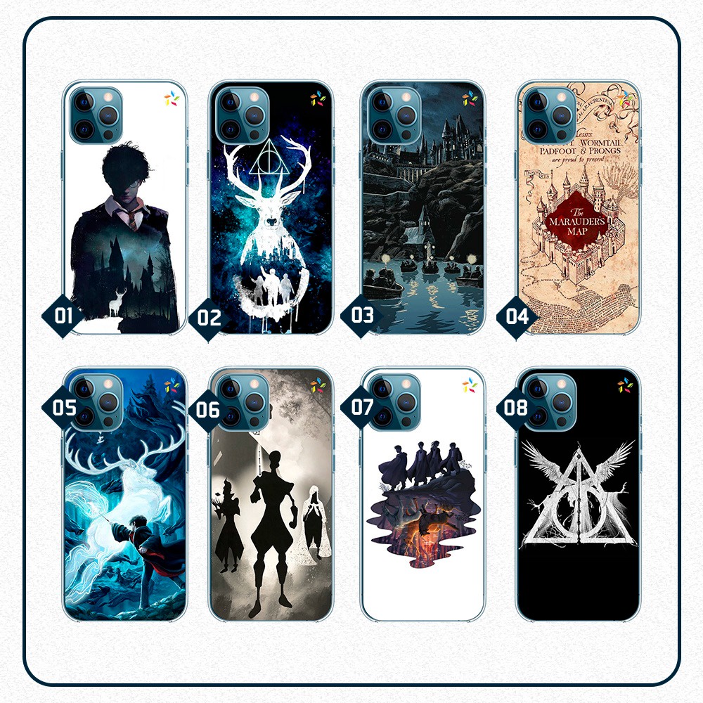 Capa Capinha Coleção Harry Potter Iphone Shopee Brasil