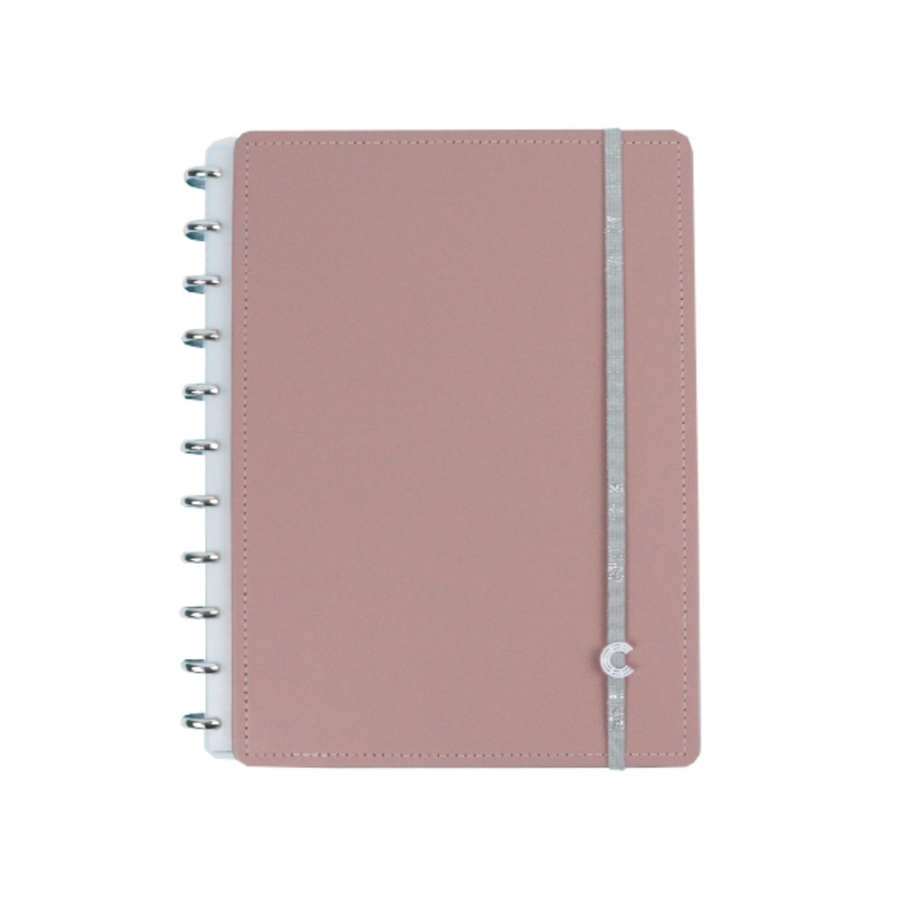 Caderno Inteligente Chic Nude Grande Shopee Brasil