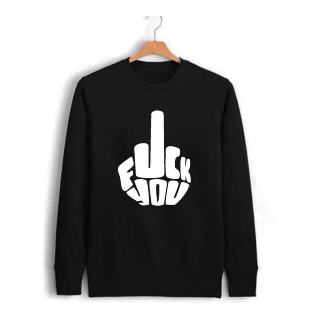 CAMISETA MANGA LONGA FUCK YOU Shopee Brasil