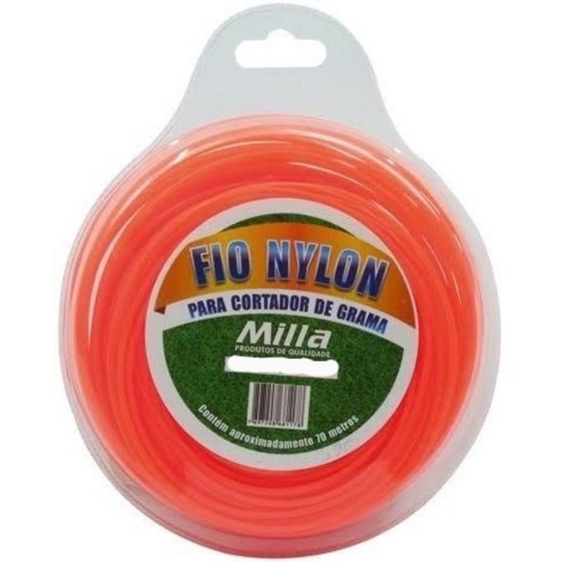 Fio De Nylon Para Aparador De Grama Mm Milla Metros Shopee Brasil