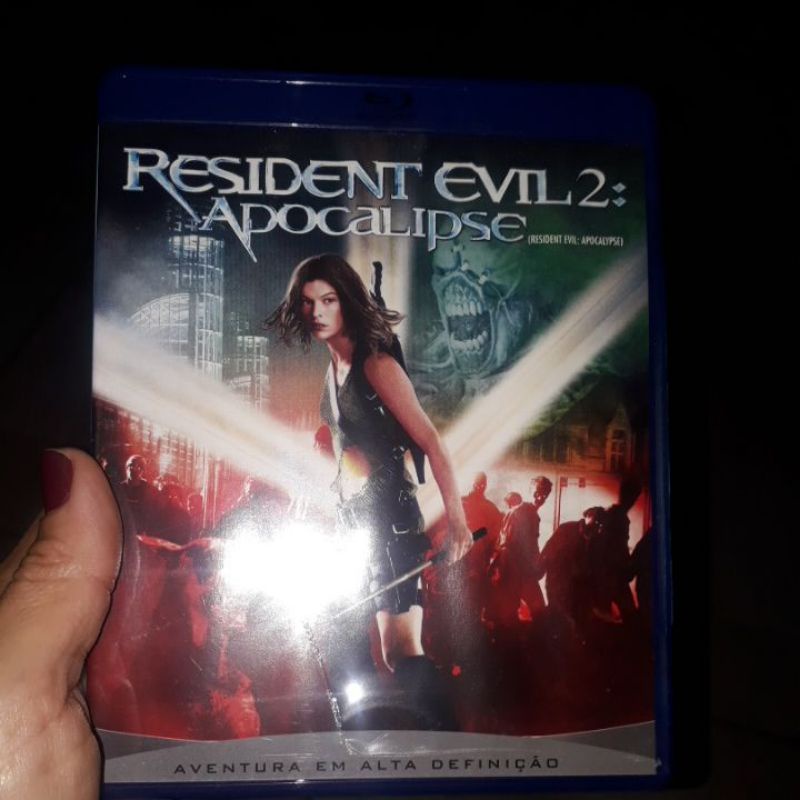 Blu Ray Resident Evil Apocalipse Shopee Brasil