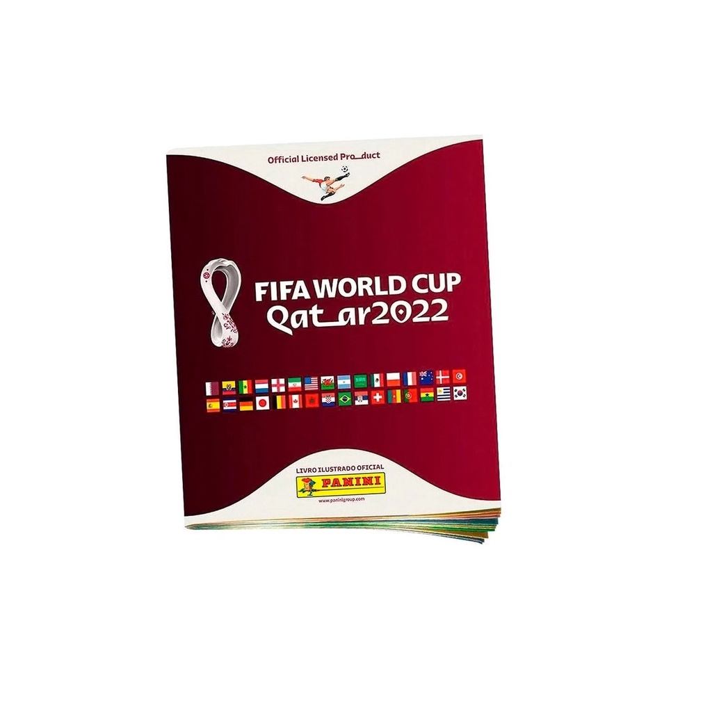 Álbum Copa Do Mundo Oficial Qatar 2022 Fifa Envio Imediato Shopee