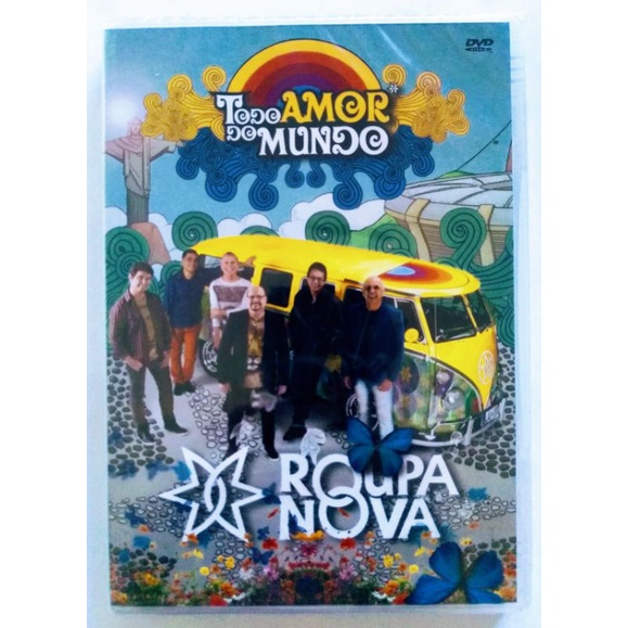 Dvd Roupa Nova Todo Amor Do Mundo Lacrado E Original Shopee Brasil