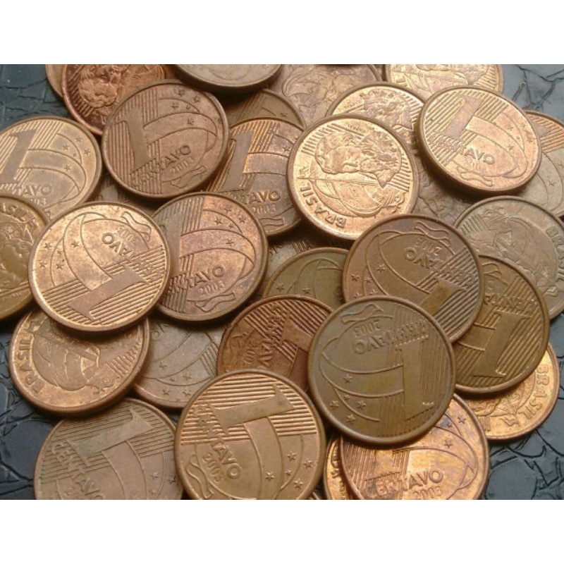 Moeda Antiga Centavo Brasil Shopee Brasil