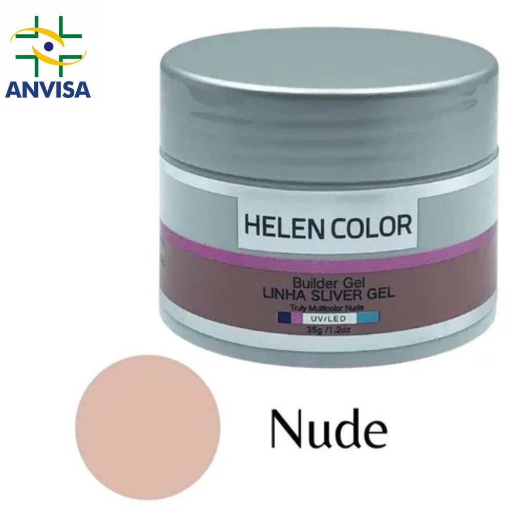 Gel Builder Helen Color 20g Para Unhas Uv Led Nude 6 Shopee Brasil