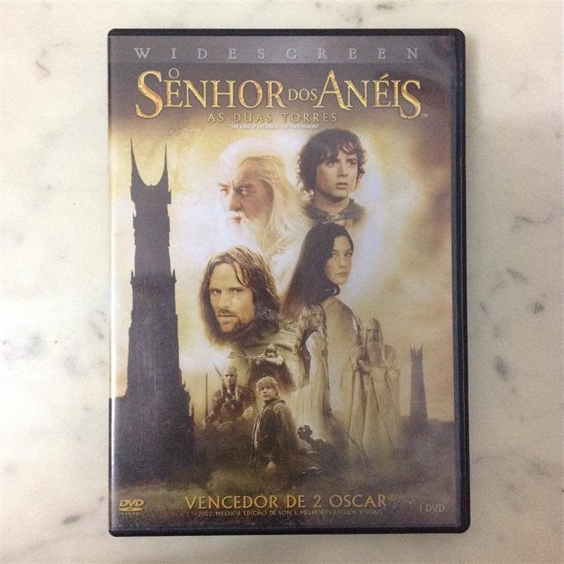 Dvd Original Do Filme O Senhor Dos Anéis As Duas Torres Shopee Brasil