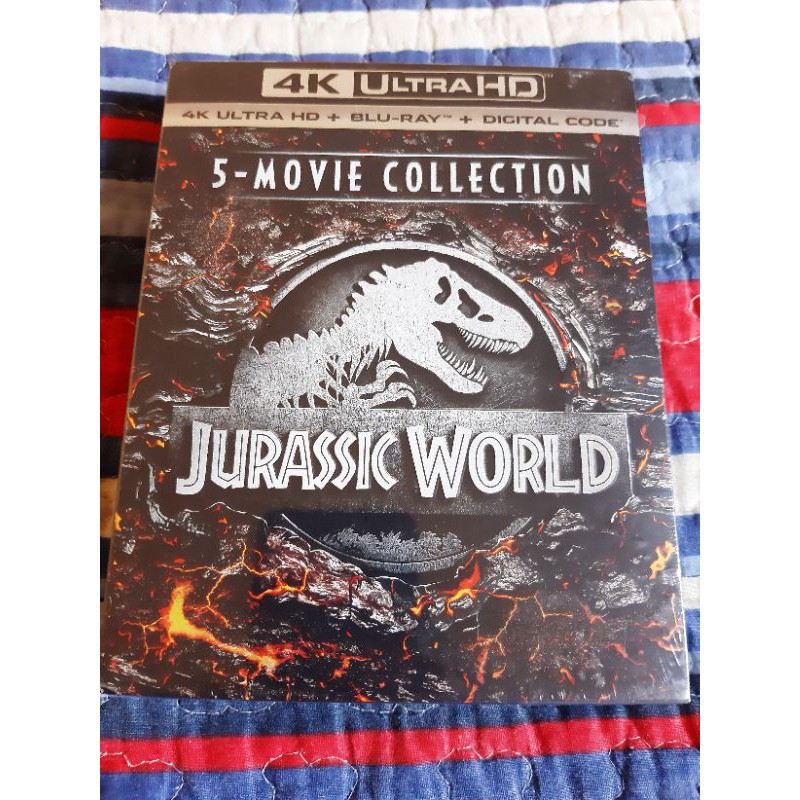 Box Blu Ray Ultra Hd K Blu Ray Cole O Jurassic Park Discos