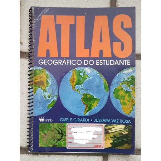 Livro Atlas Geogr Fico Do Estudante Shopee Brasil