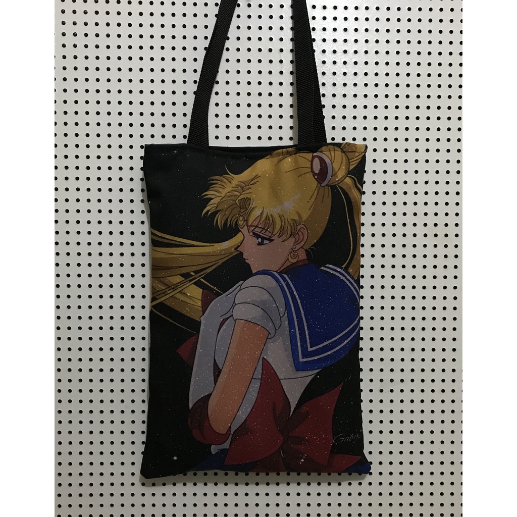 Bolsa Sacola Dupla Face Sailor Moon Geek Ecobag Bolsa De Ombro Shopee