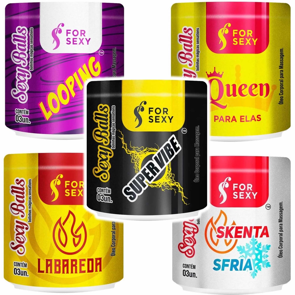 Kit 15 Bolinhas Do Prazer Explosivas Lubrificante Sex Shop Labareda E