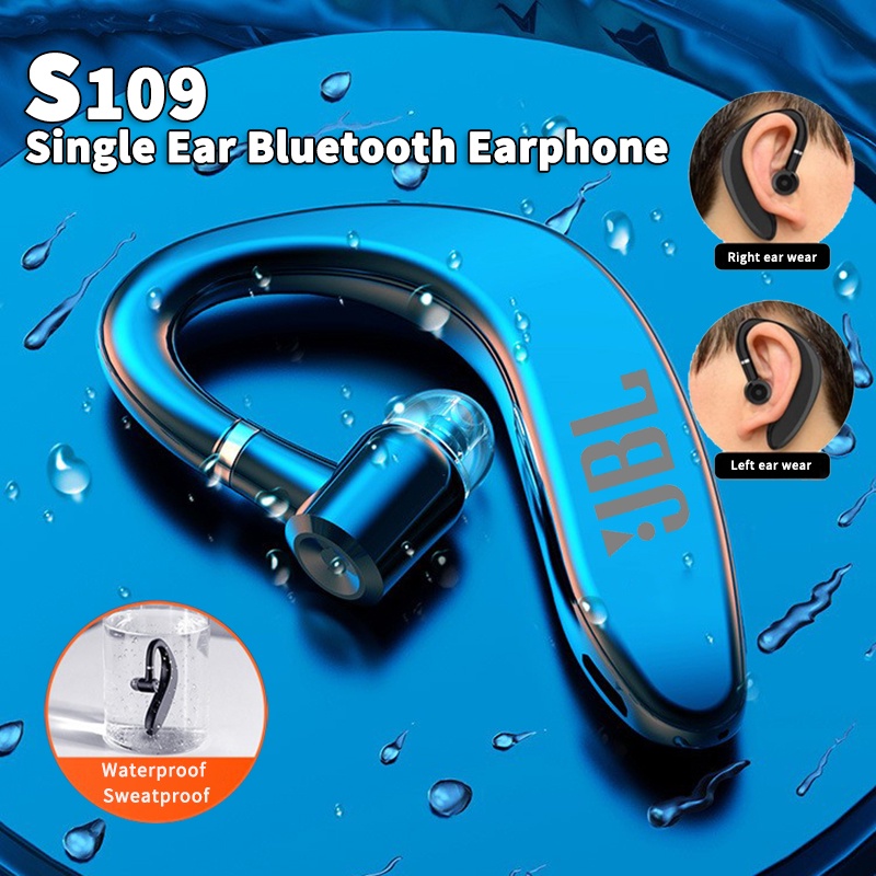 S109 Fone De Ouvido Esportivo Sem Fio Bluetooth 5 0 Ruído Cancelando