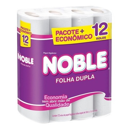 Papel Higienico Noble Folha Dupla C Rolos Shopee Brasil