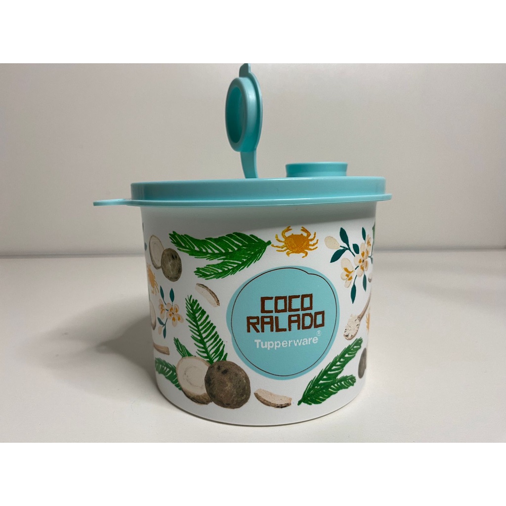 Tupper Redondinha Bico Dosador Tupperware 300g Porta Coco Ralado