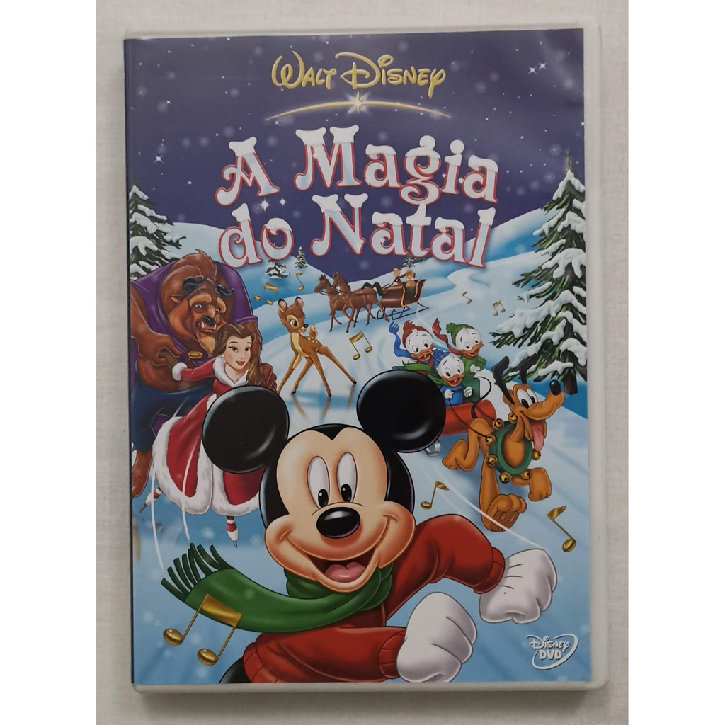 DVD A MAGIA DO NATAL DISNEY Shopee Brasil