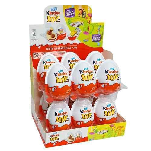 Kinder Ovo Joy Display Unidades Chocolate Surpresa Shopee Brasil