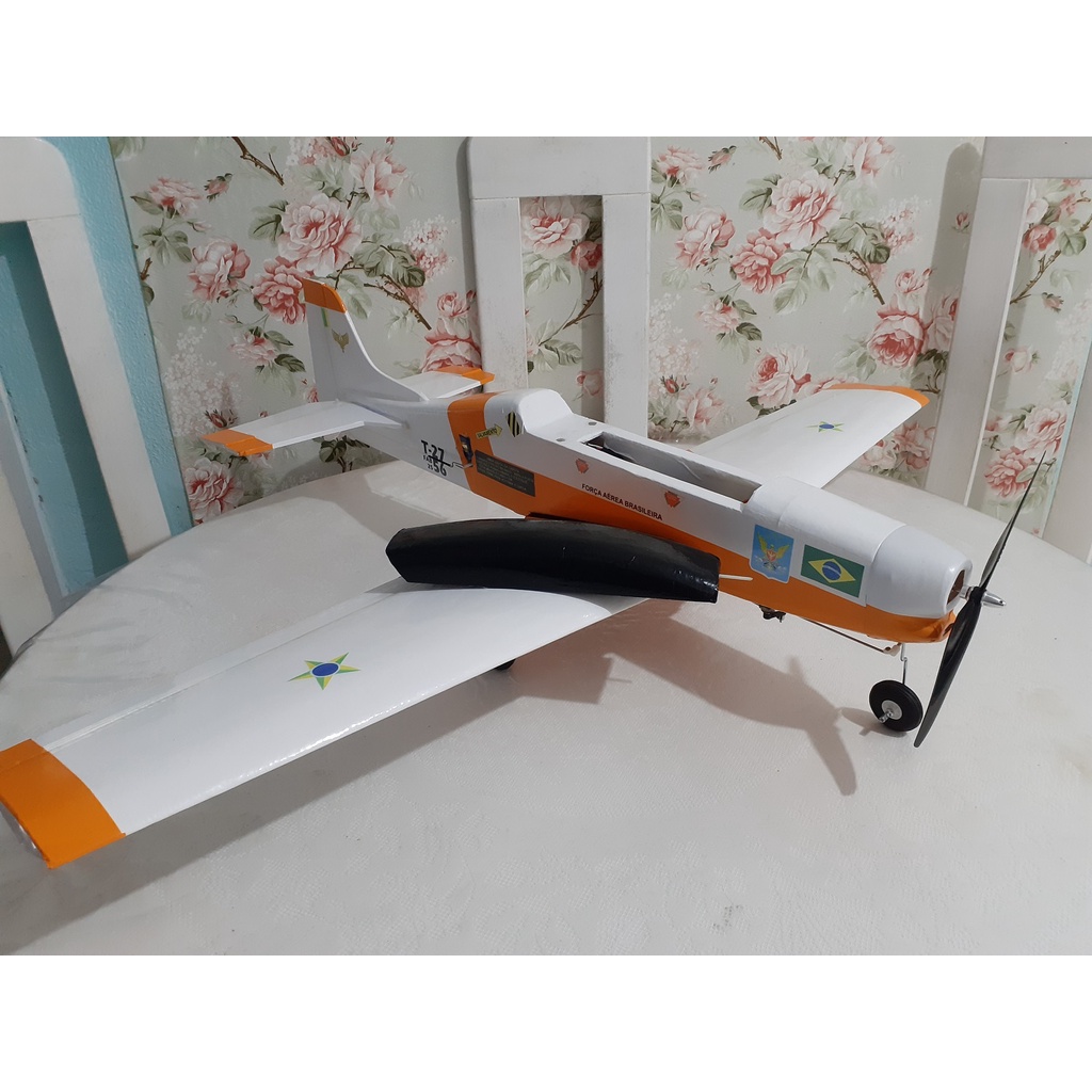 Aeromodelo Tucano Isopor T Cortes Cnc Shopee Brasil