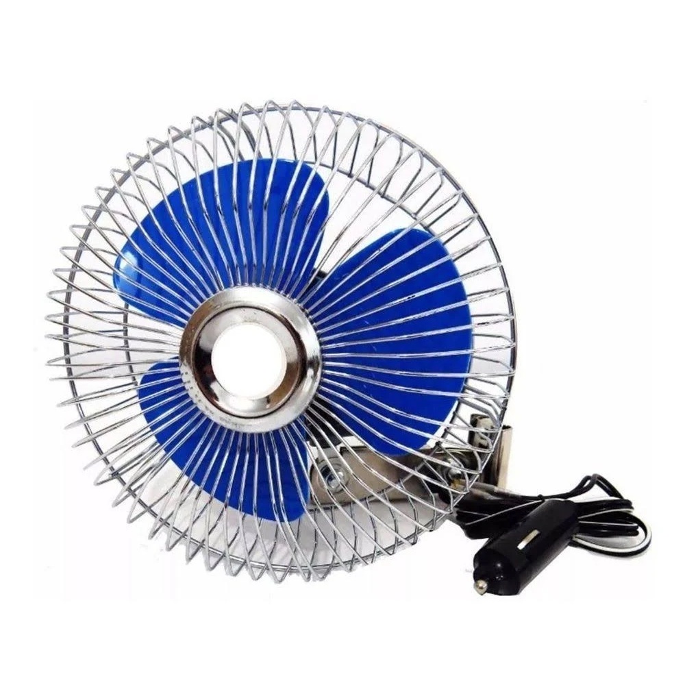 Mini Ultra Ventilador Para Automotveis 6 Polegadas 12v Para Carro