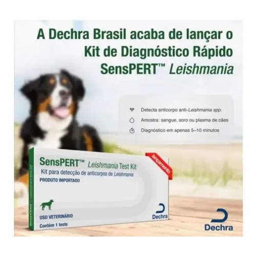 Kit Senspert Teste Leishmaniose Em C Es Laborat Rio Dechra Shopee