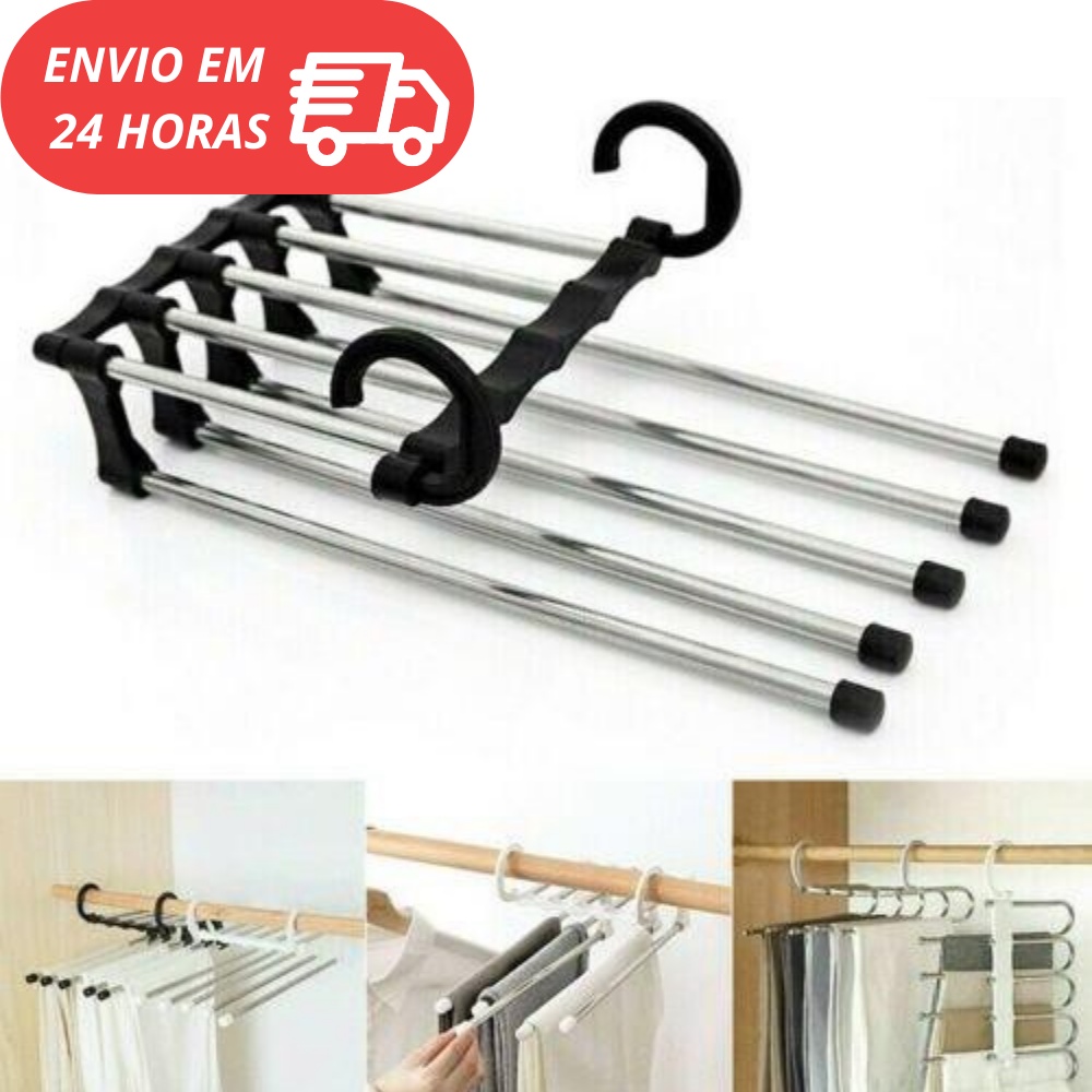 Kit Cabides Multiuso Dobr Vel Pl Stico A O Inox Para Cal As