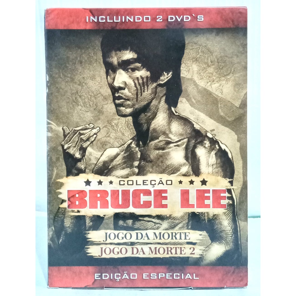 Dvd Box Bruce Lee Jogo Da Morte E Discos Luva Dublados