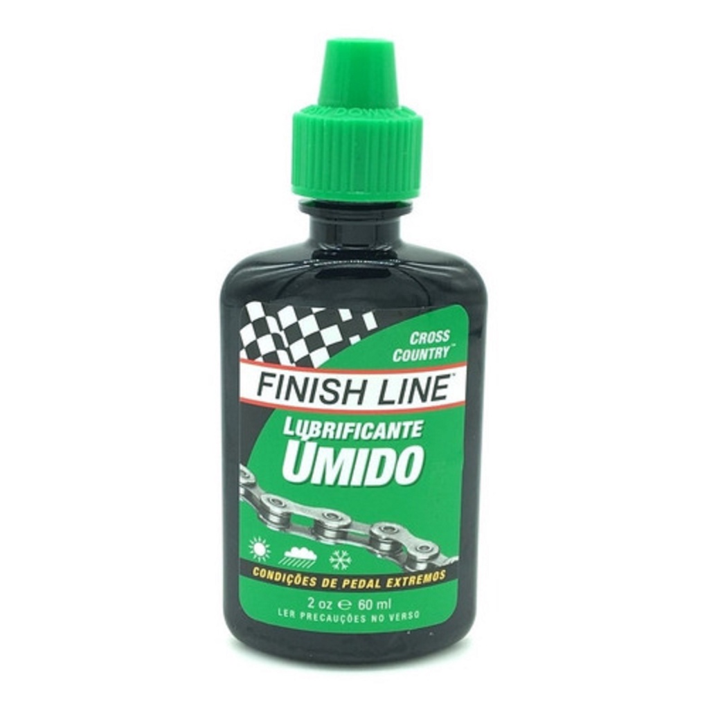 Oleo Lubrificante De Corrente Finish Line Wet Umido Ml Shopee Brasil