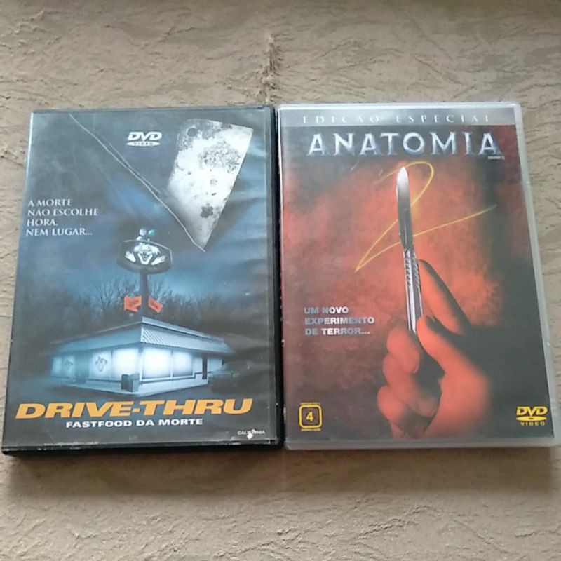 DVDs Drive Thru Fast Food Da Morte E Anatomia 2 Shopee Brasil