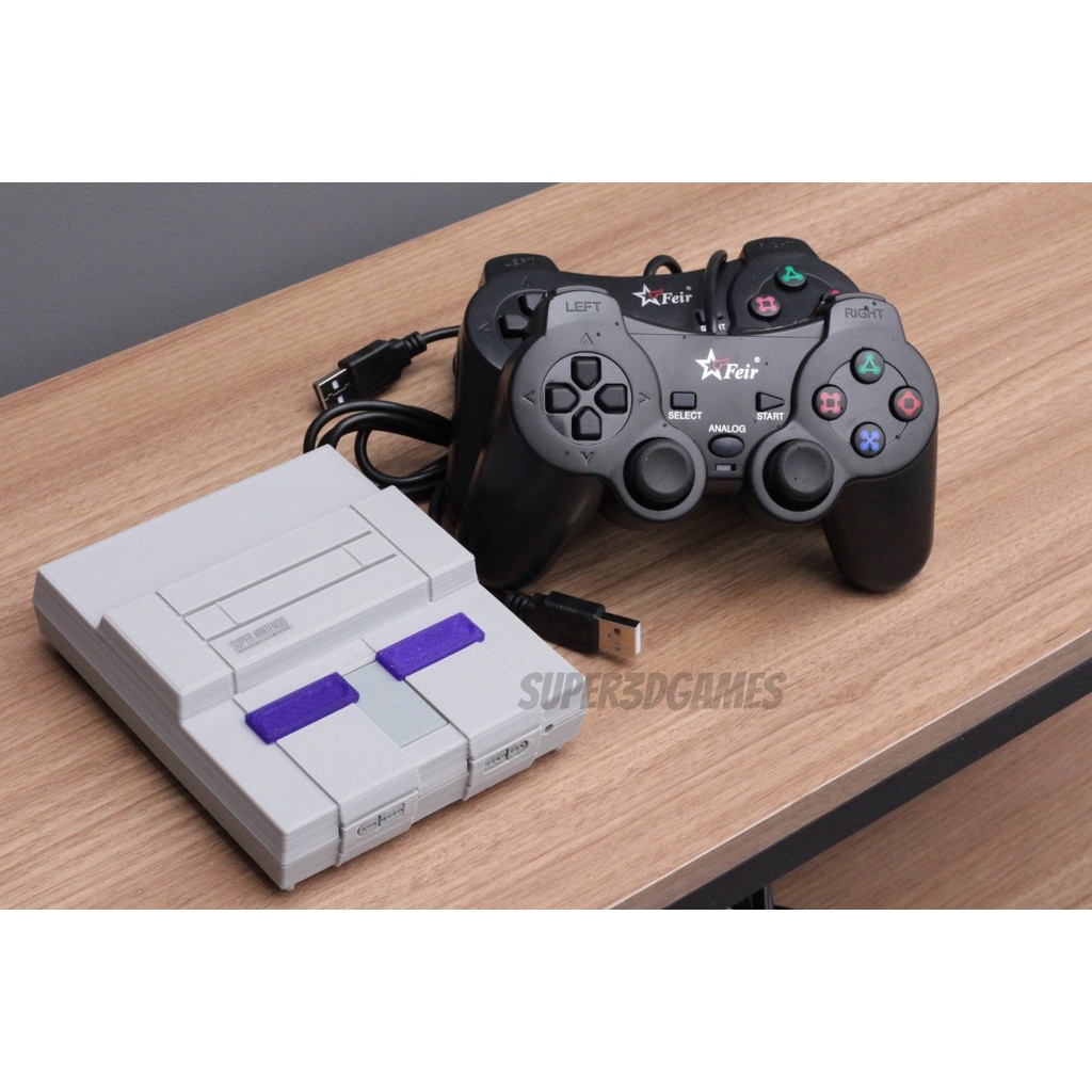 Mini Super Nintendo Retro Jogos Controles Envio Imediato