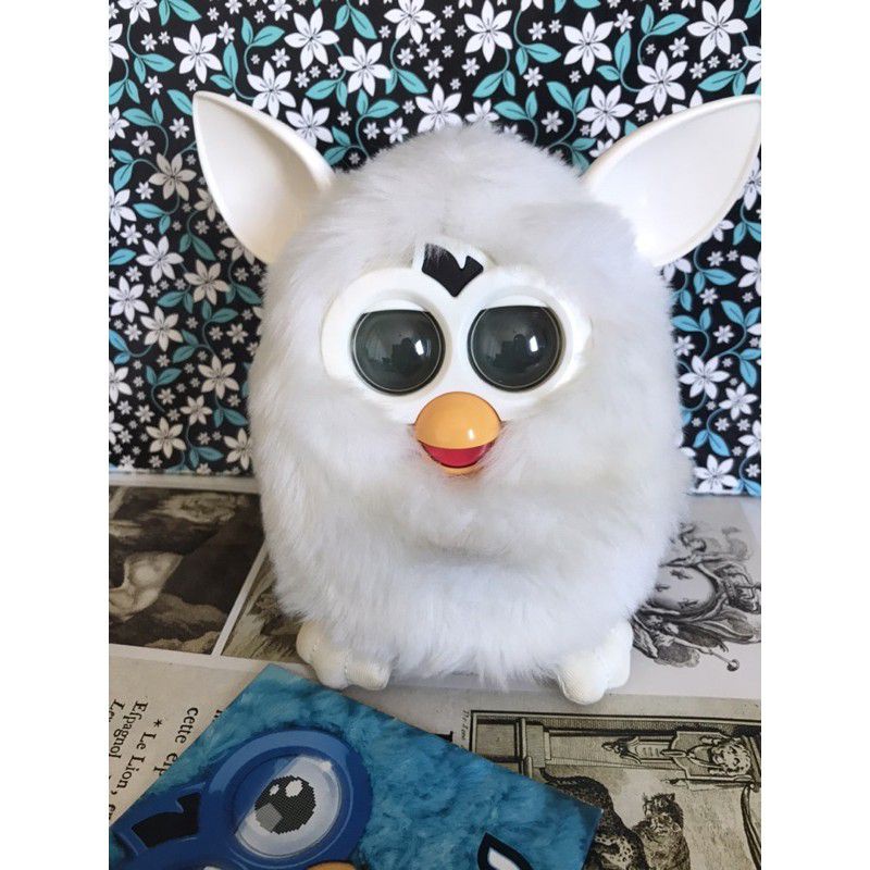 Furby Branco Marca Hasbro Interativo Shopee Brasil